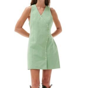 Ganni Suiting Mini Dress
